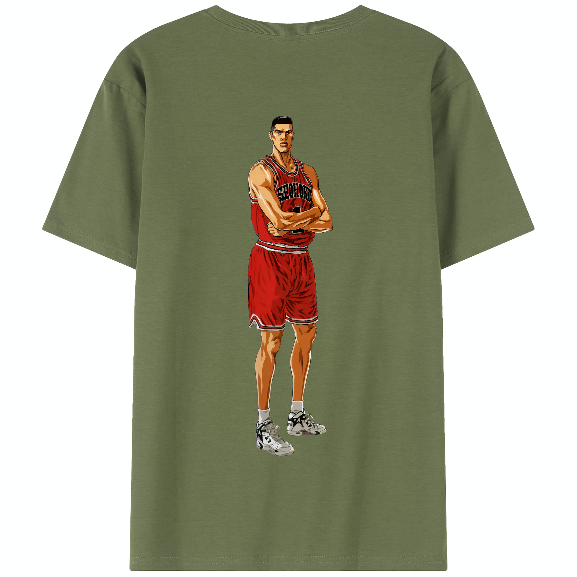 （画像用） SLAM DUNK／スラムダンク 綿100％半袖Tシャツ（背面プリント）